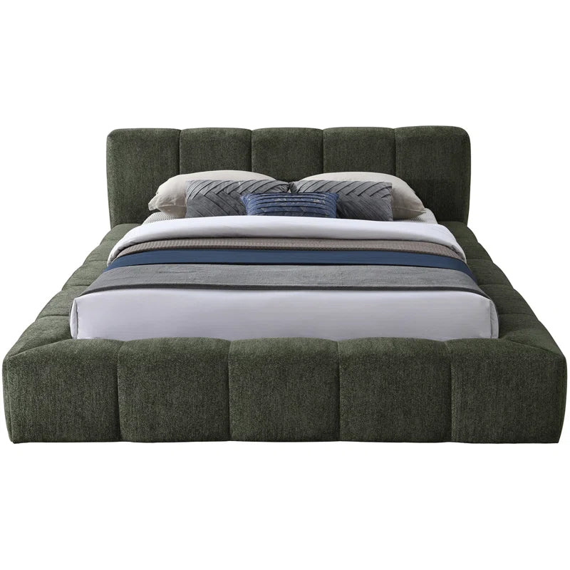 Mesan Chenille Fabric Bed
