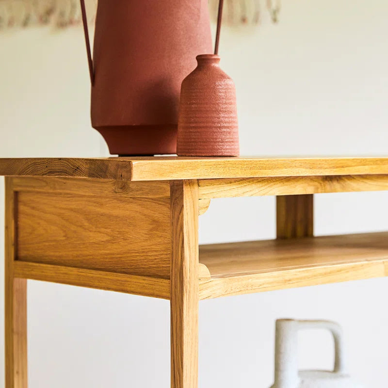 Lorcan Solid Wood Console Table