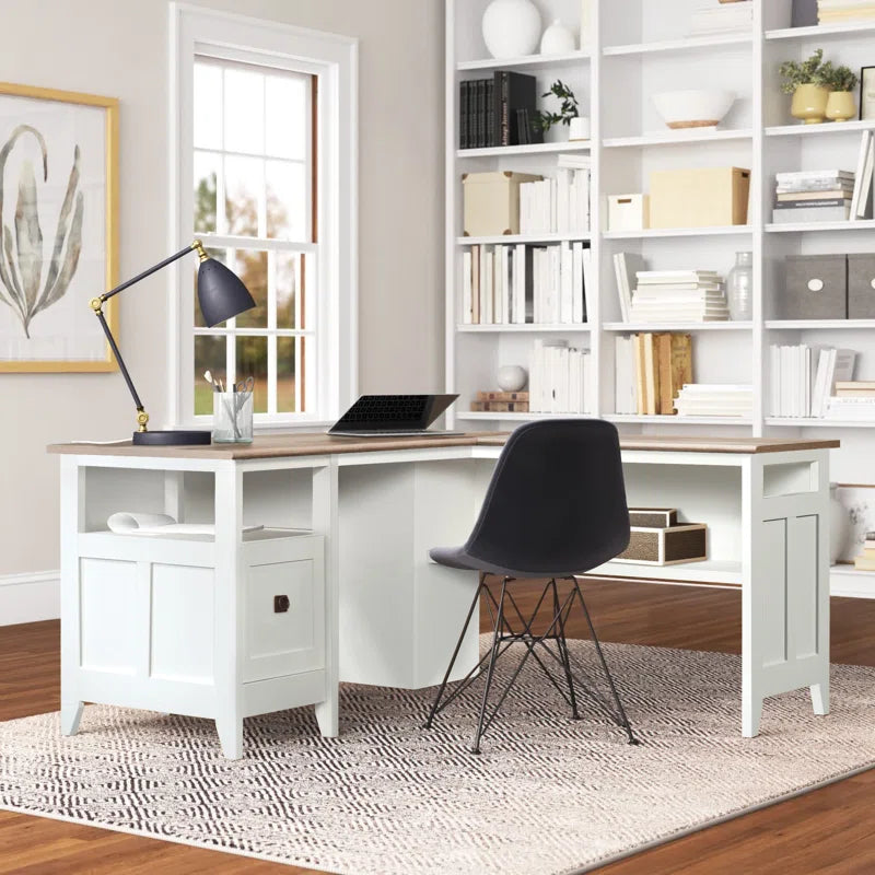 L-Shaped Executive Desk