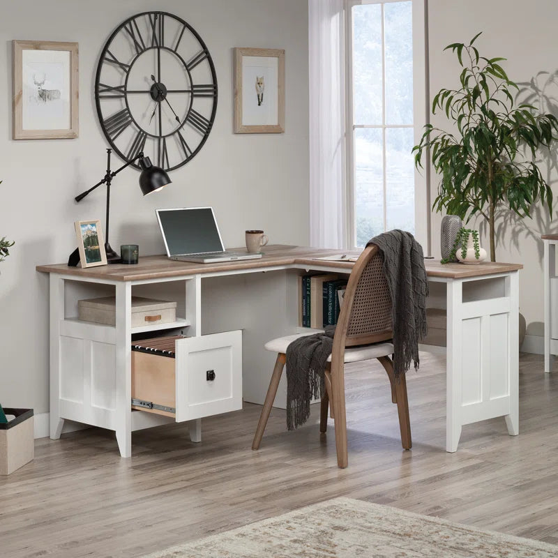 L-Shaped Executive Desk