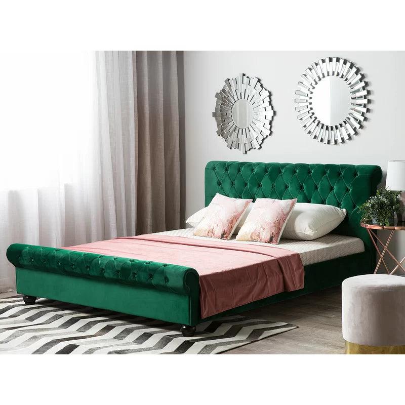 Mitzi Upholstered Bed Frame - Ouch Cart 