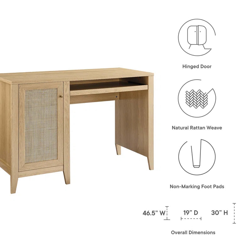 Soma 47" Office Desk: Sleek Design for a Modern and Efficient Workspace