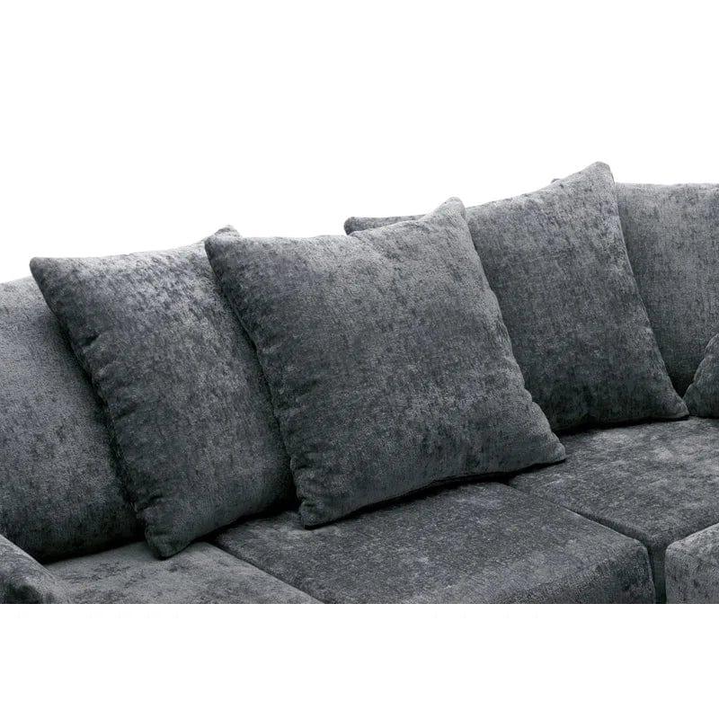 Monaco 2 - Piece Upholstered Corner Sofa - Ouch Cart 