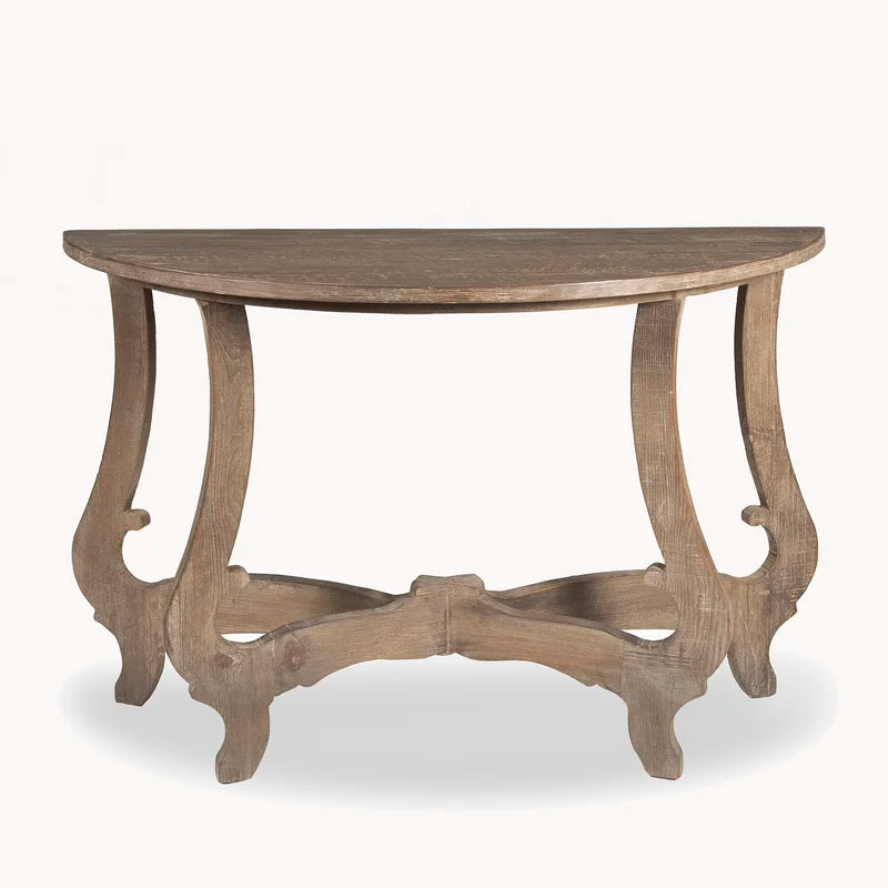 Willow Half Moon Console Table