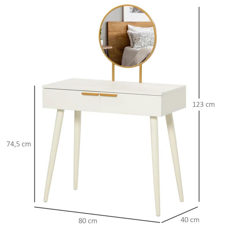 Ricardo Dressing Table with Mirror - Ouch Cart 