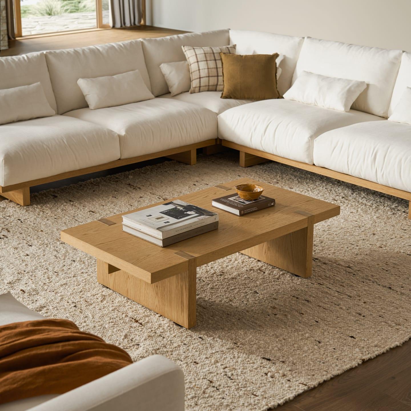 Engineered Wood Mori Coffee Table - Ouch Cart 