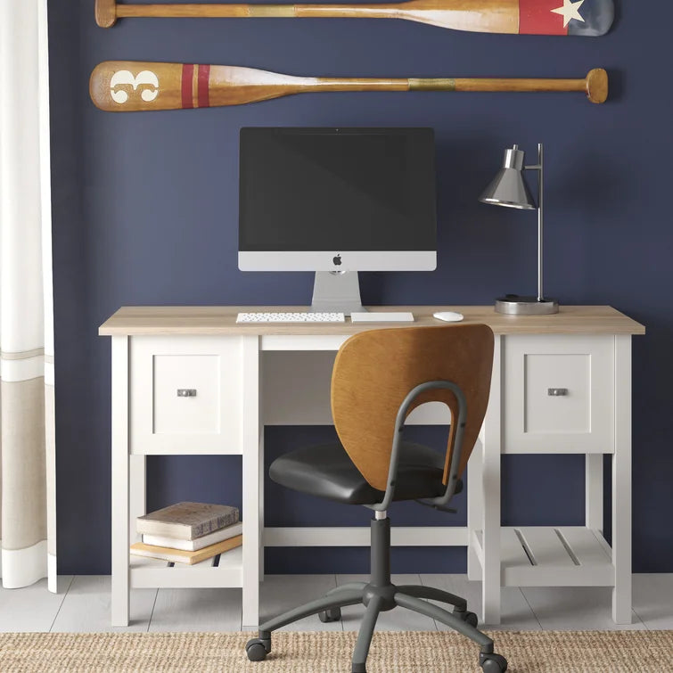 Modern " Writing Desk with Storage and Spacious Work Surface