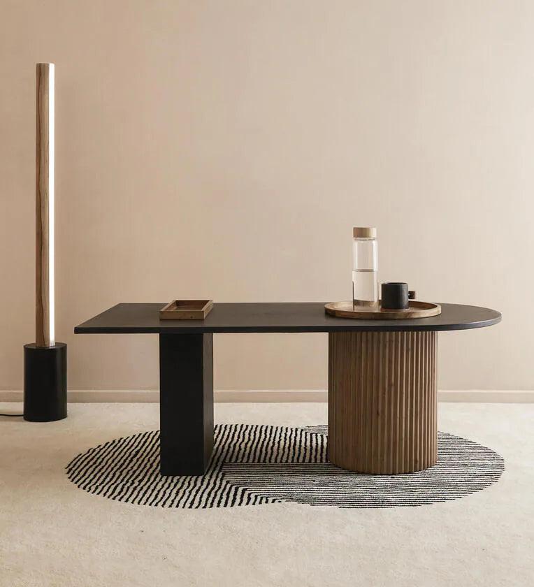 Coffee Table In Black Colour - Ouch Cart 