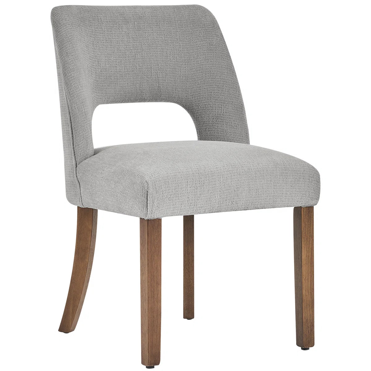 Modern Back Side Dining Chairs, Set of 2