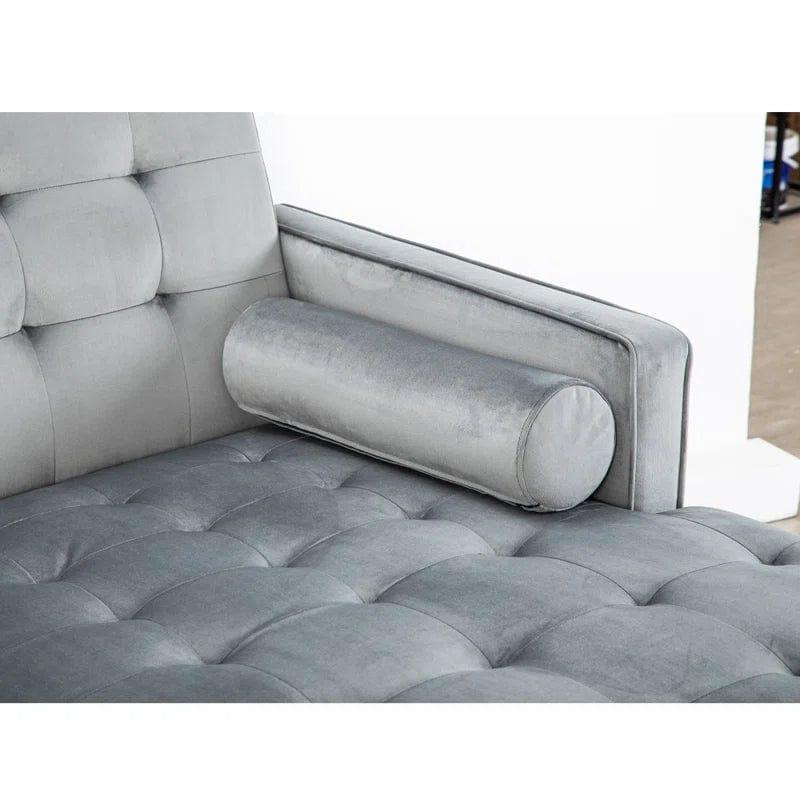 Nazarene 3 - Piece Upholstered Corner Sofa Chaise - Ouch Cart 