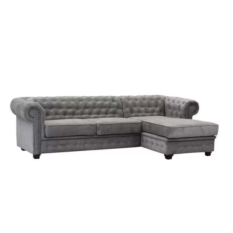 Nealy 2 - Piece Upholstered Corner Sofa - Ouch Cart 