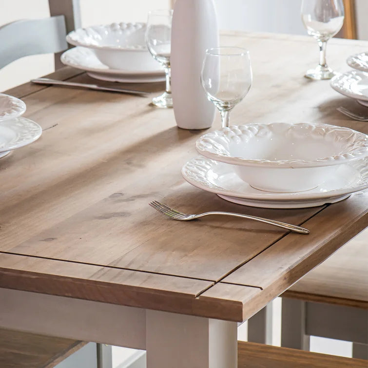 5 - Piece Solid Wood Dining Set