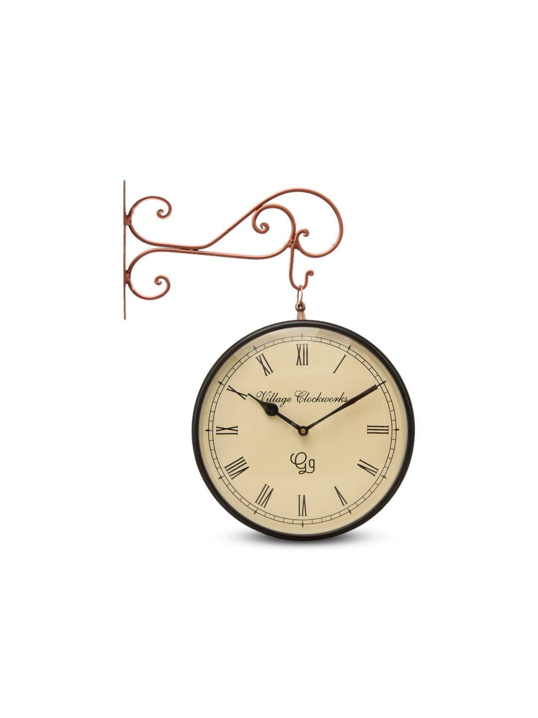 Station Clock Copper 12 Inches - Ouch Cart 