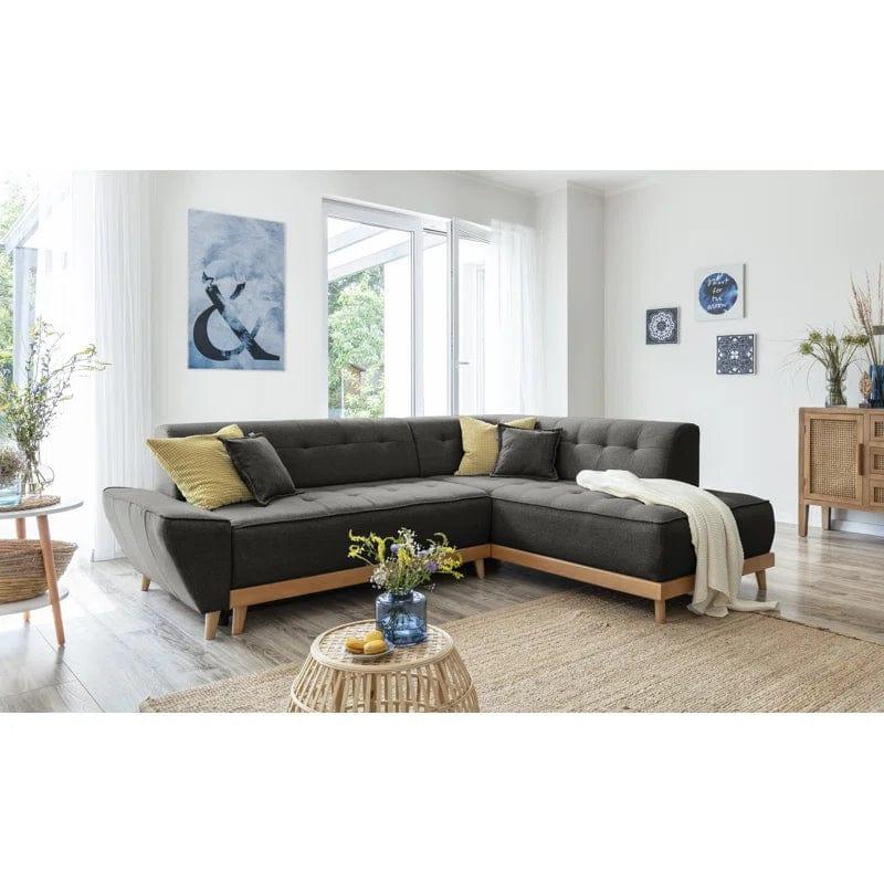 Oldany Upholstered Reclining Corner Sofa Chaise - Ouch Cart 