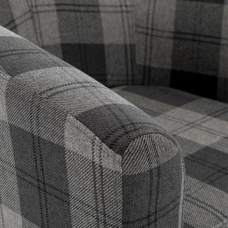 Oldfield Upholstered Barrel Chair - Ouch Cart 