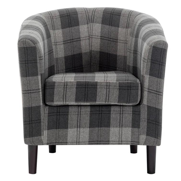 Oldfield Upholstered Barrel Chair - Ouch Cart 