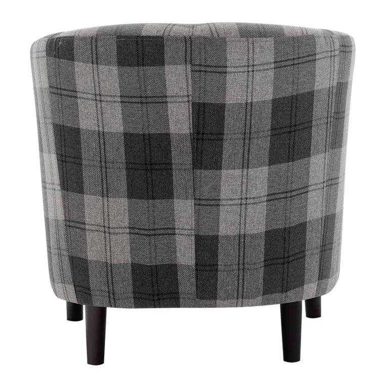 Oldfield Upholstered Barrel Chair - Ouch Cart 