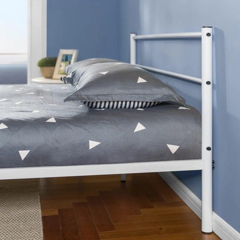Otelia Premium Steel Bed Frame With Headboard - Ouch Cart 
