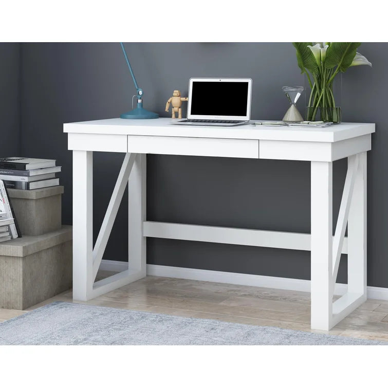 "Elegant Efficiency: Bixby Office Desk for a Stylish Workspace"