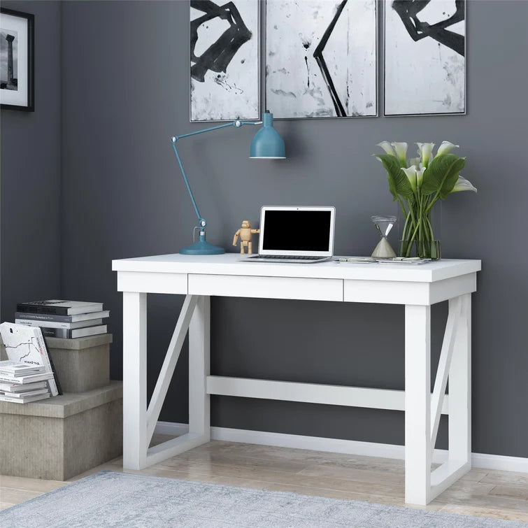 "Elegant Efficiency: Bixby Office Desk for a Stylish Workspace"