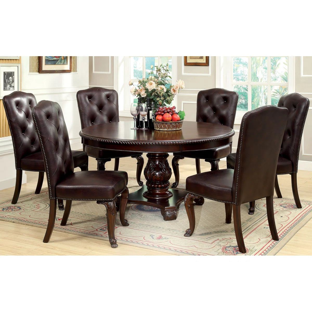 Palmyra 6 - Person Dining Set - OUCH CART 