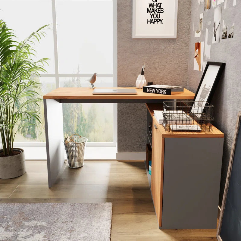 L-Shaped Executive Desk