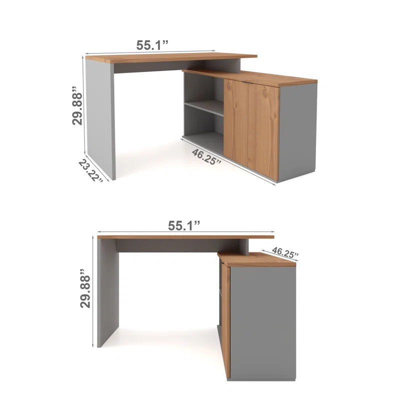 L-Shaped Executive Desk