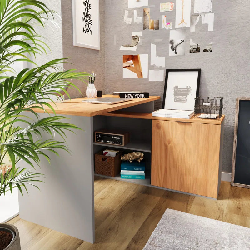 L-Shaped Executive Desk