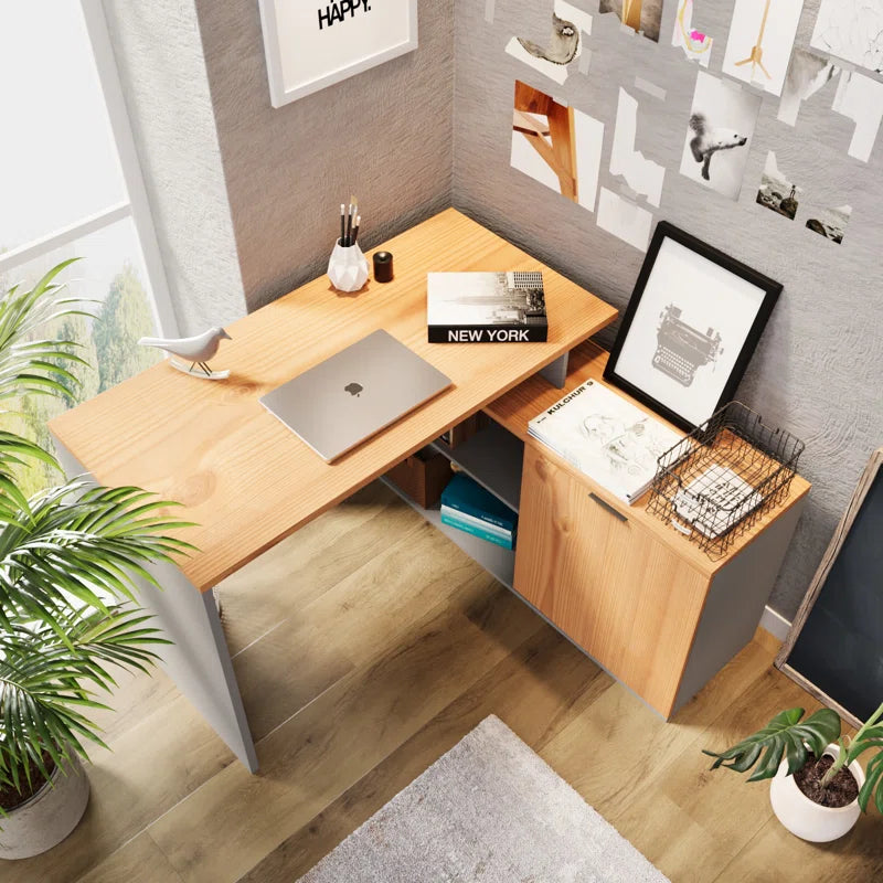 L-Shaped Executive Desk