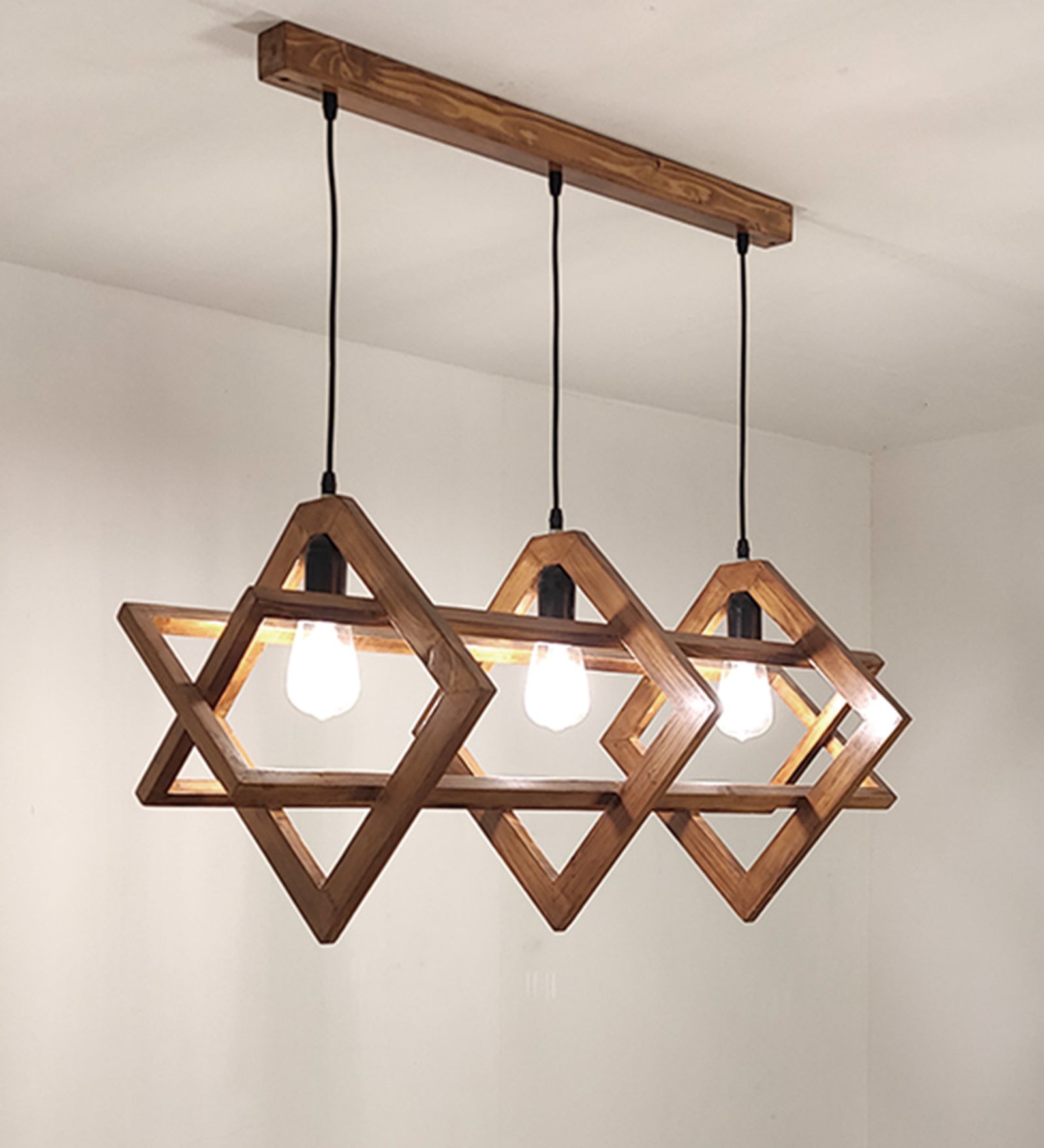 Paragon Brown 3 Series Hanging Lamp (BULB NOT INCLUDED)