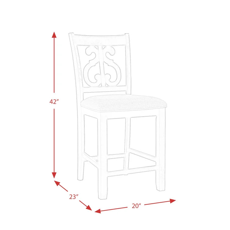 9 - Piece Trestle Dining Set