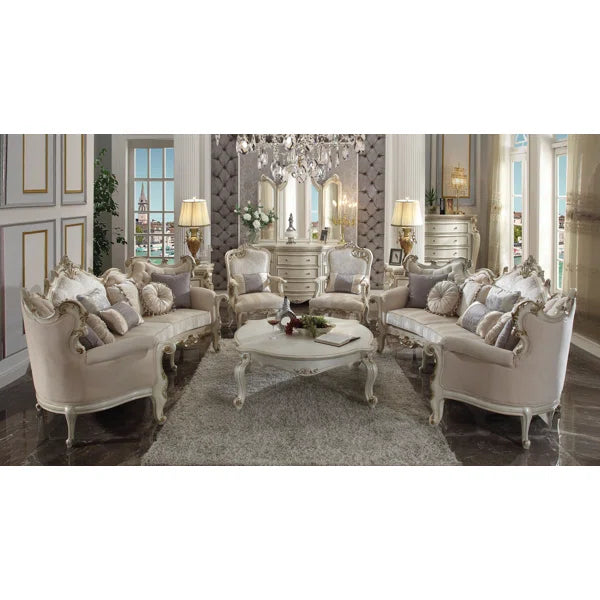Ouch Cart Picardy Traditional Accent Chair with Cabriole Legs
