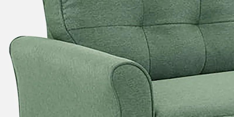 Fabric 3 Seater Sofa In Green Colour - Ouch Cart 