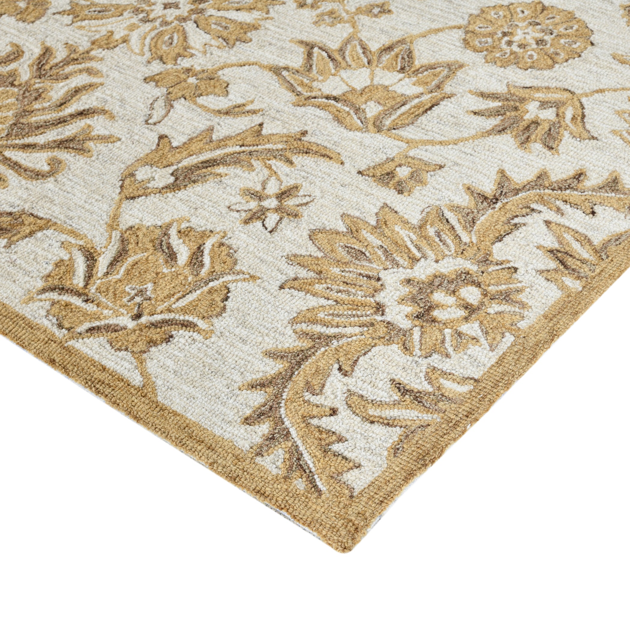 Handmade Indian Premium Wool Rug, comfortable and stylish Rug,8x10 Feet, Anti-Skid & Anti Slip Backing Carpet , Ideal for Bedroom, Living Room, Dining Room, Kids Room, Office, Saraswati Global Rug.