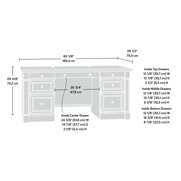 Executive Excellence: Premium Executive Desk for a Sophisticated Workspace