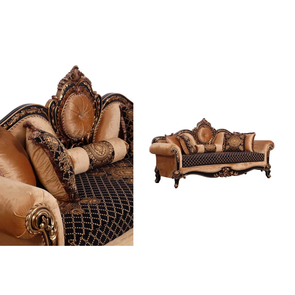 Raffaello Upholstered Sofa- OUCHCART | Sofa