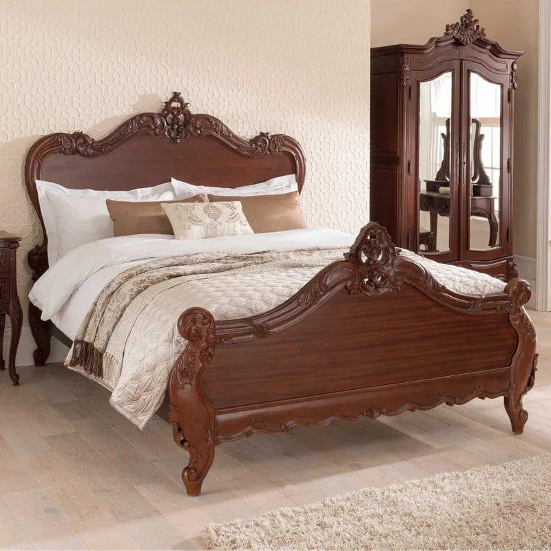 Raphael Antique French Style Bed (Super King) - Ouch Cart 