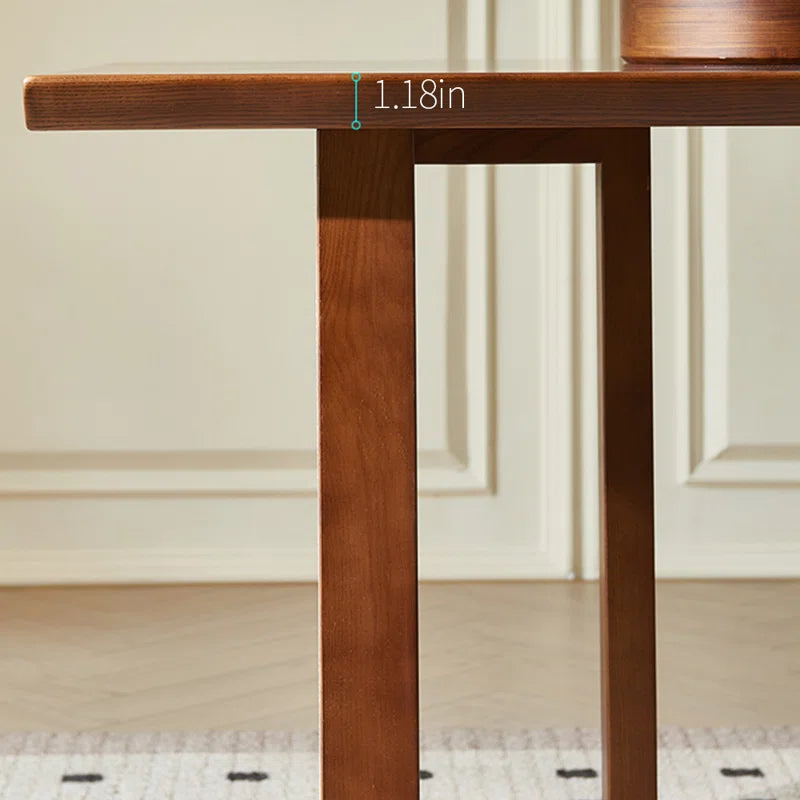 solid wood dining table set