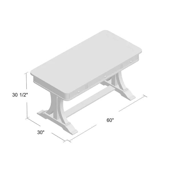 Alvaro Wooden Rhapsody Desk