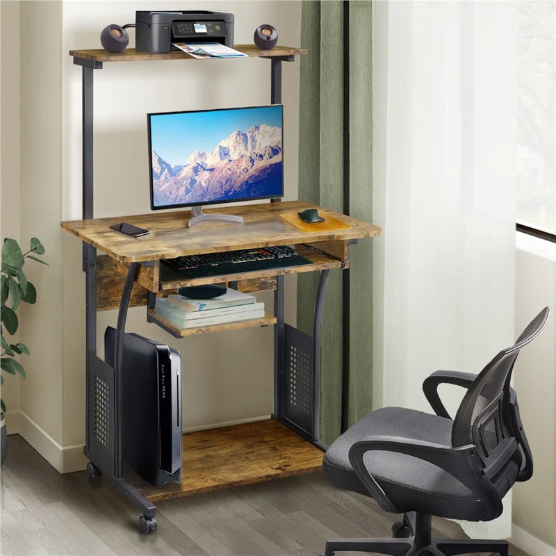 Multiple Layer Computer Desk