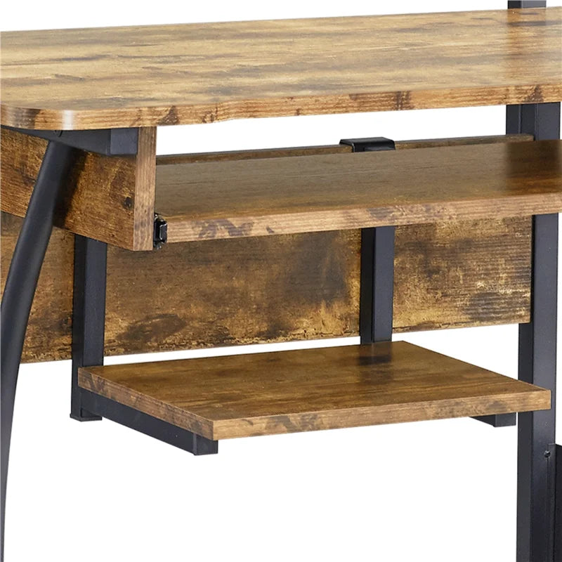 Multiple Layer Computer Desk