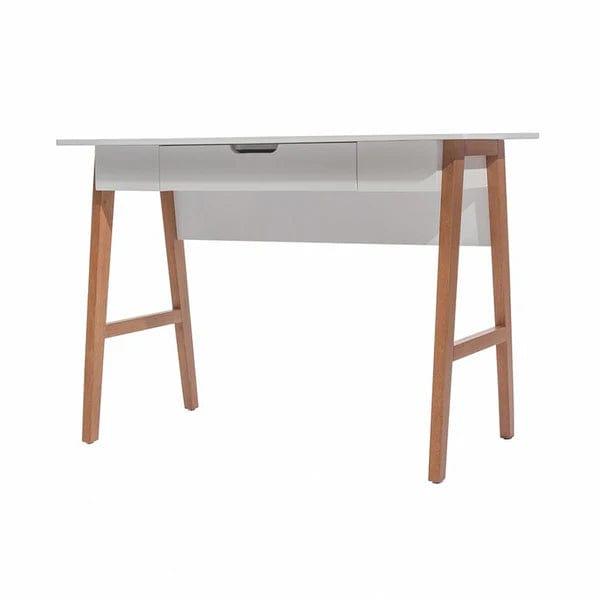 Marta Teak Wood MDF Study Table