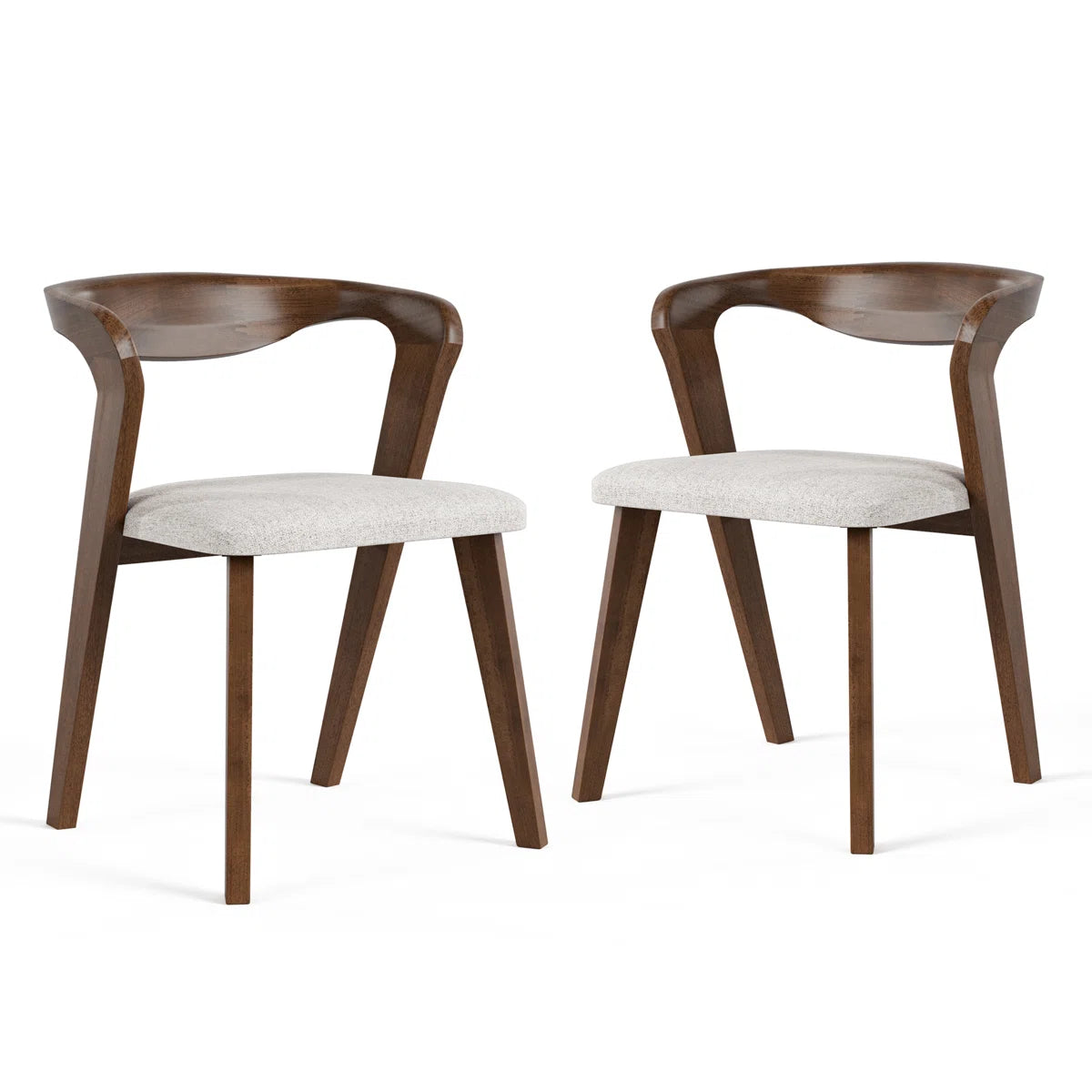 Rozella Solid Wood 7-Piece Dining Table Set- OUCH CART 