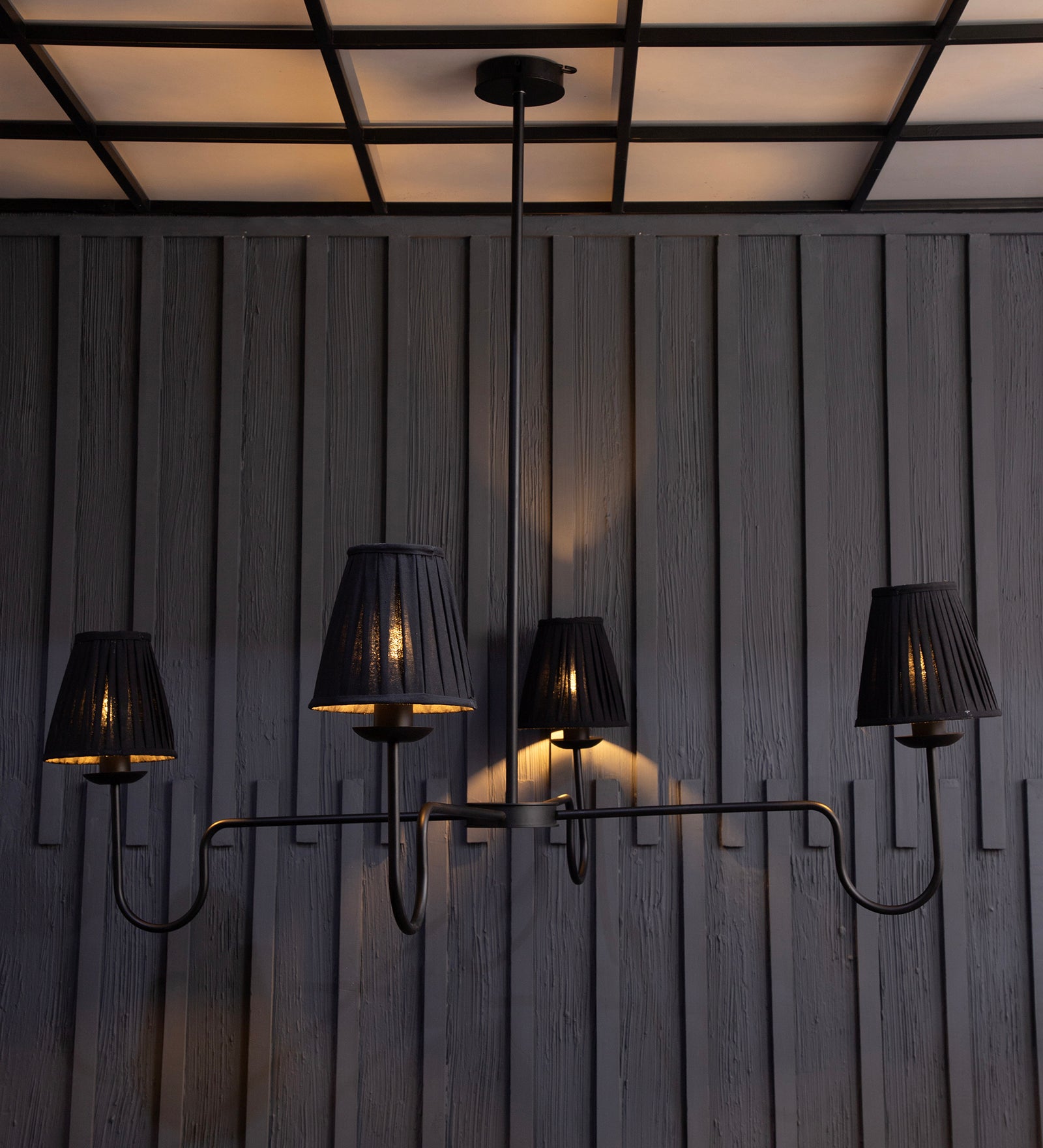 Lombard Black Chandelier By Shoppeefry