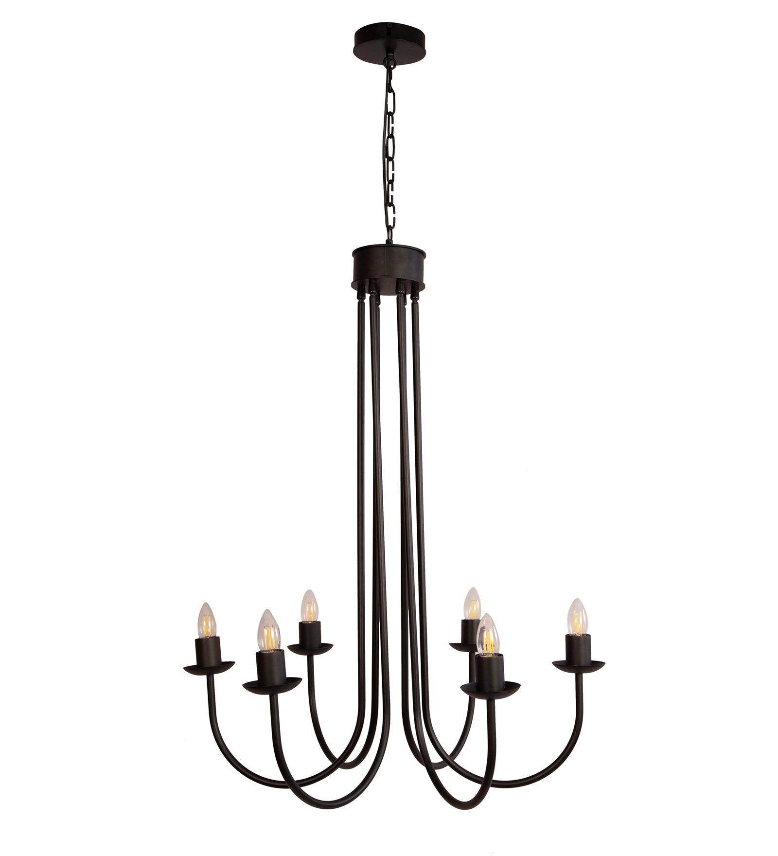 Volfin 6 Lt Chandelier By Shoppeefry