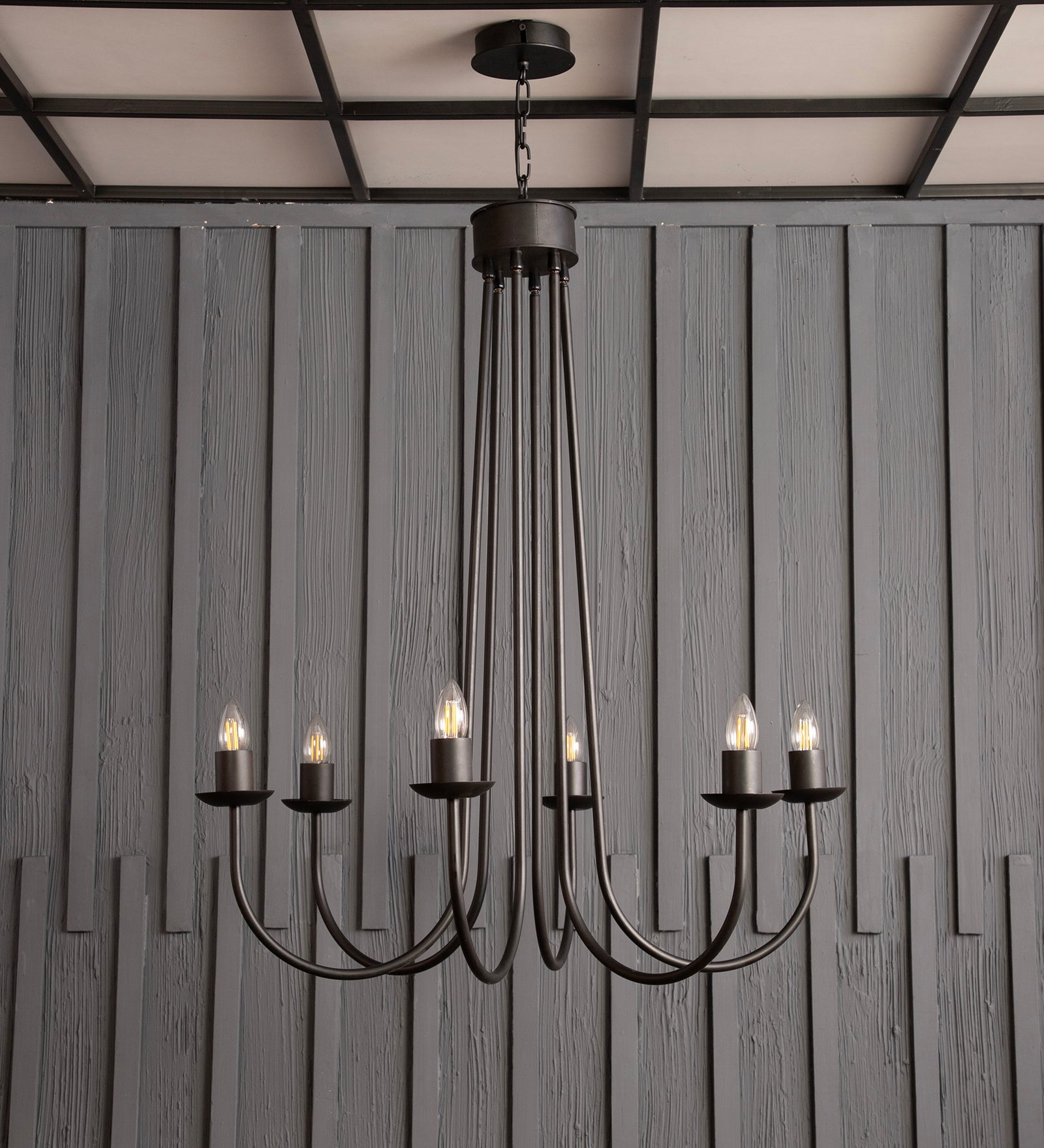 Volfin 6 Lt Chandelier By Shoppeefry