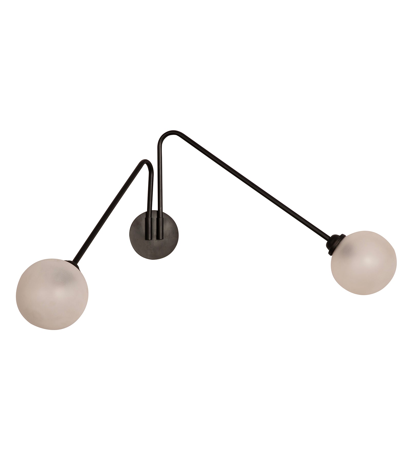 Twin Ball Swivel Wall Sconce By Shoppeefry