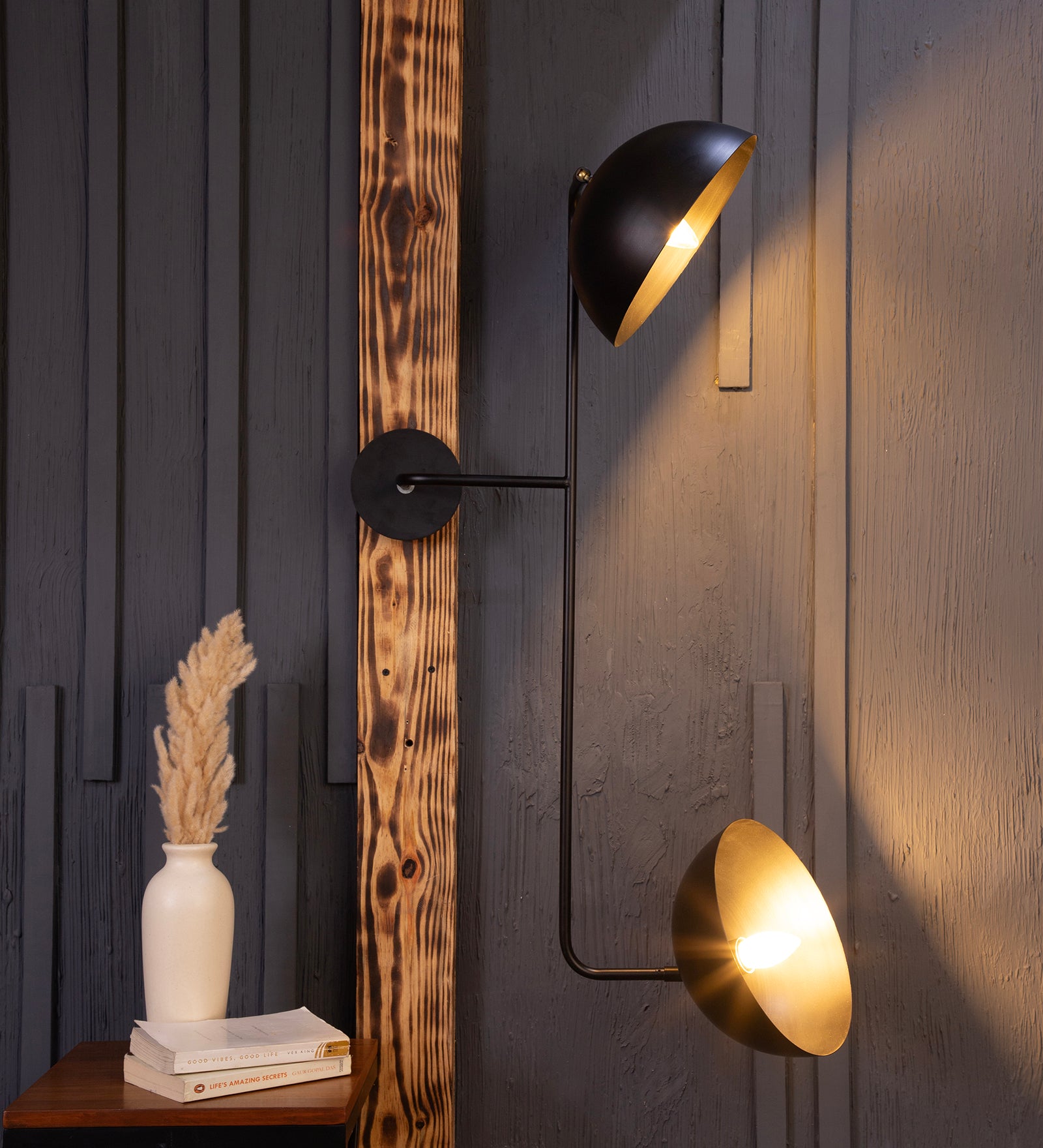 Double Shade Wall Sconce By Shoppeefry