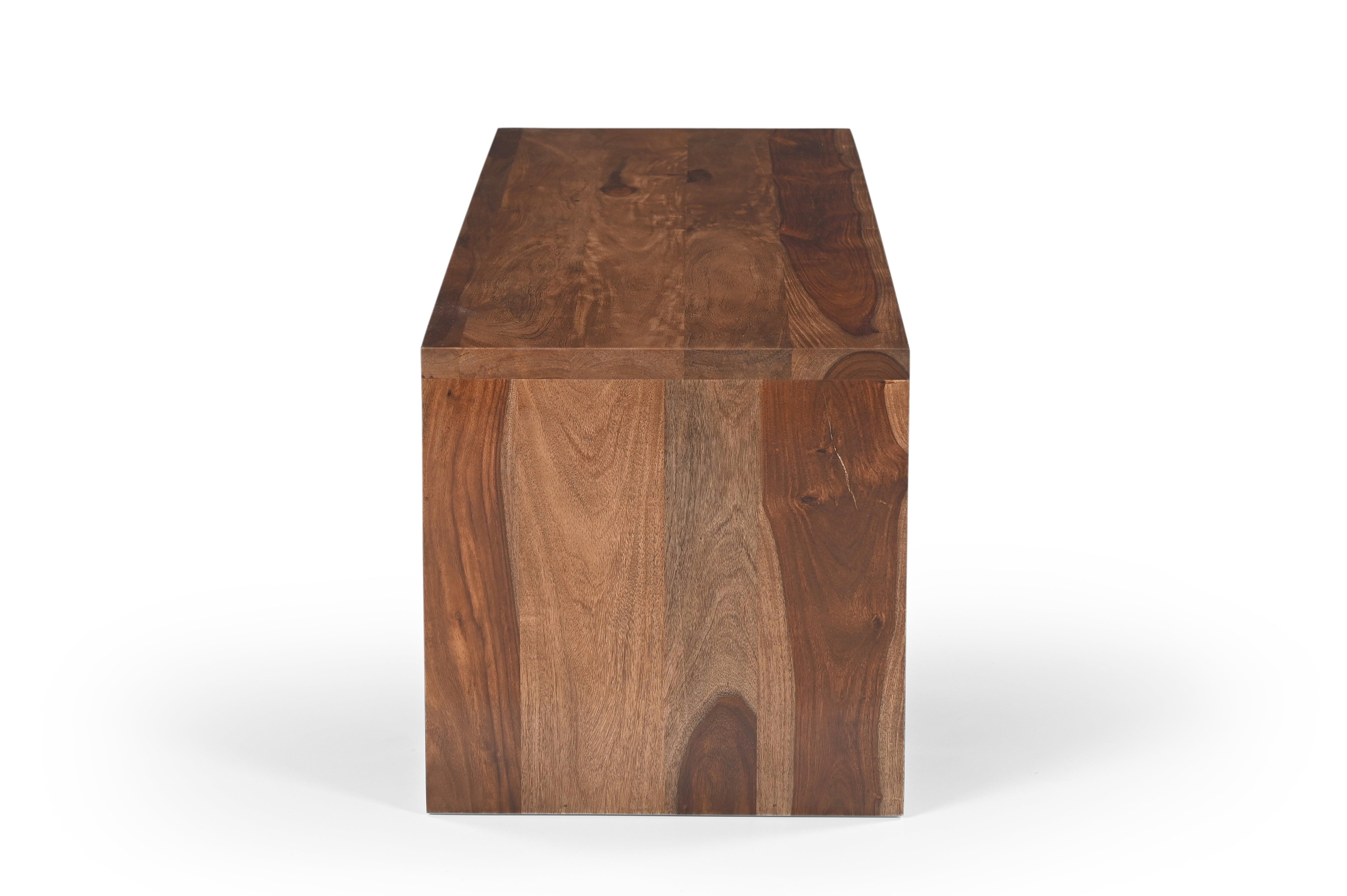 Oblita Sheesham Wood TV unit In Light Walnut