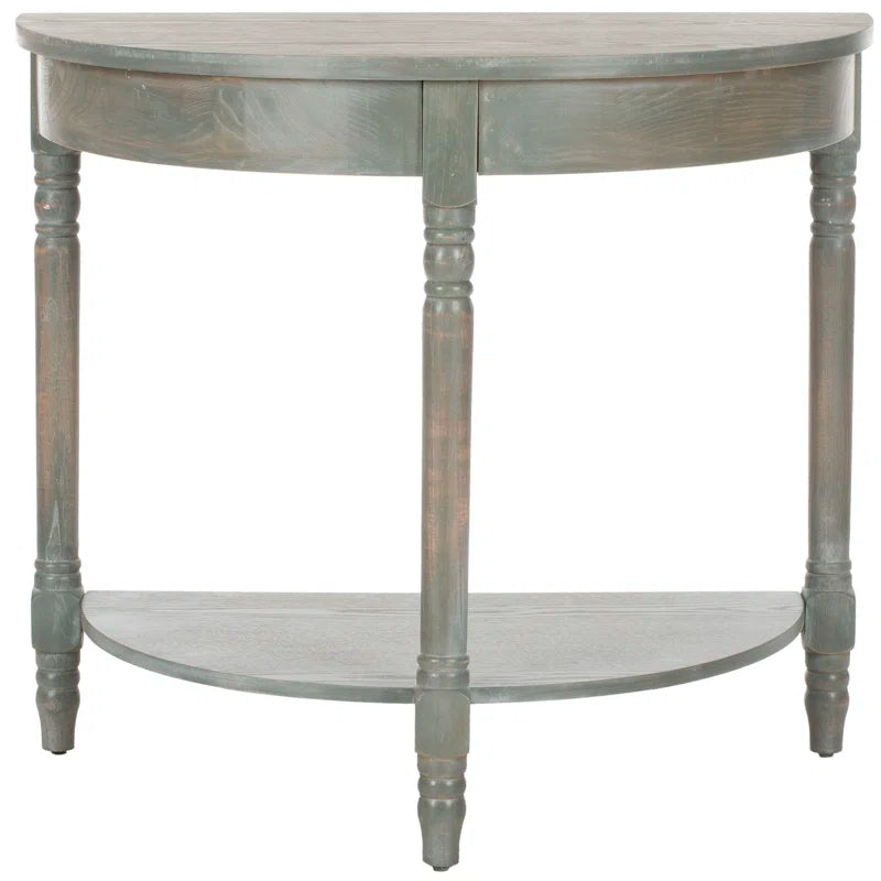 Hannah  Solid Wood Top Console Table